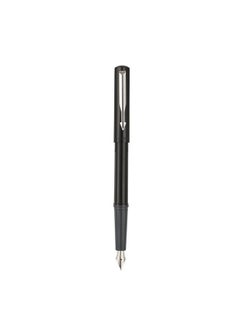 PARKER Beta Neo Chrome Trim Fountain Pen| Black Body Color With 1 Ink Cartridge | Ink Color - Blue | Gift For Employees | Unique Gifts For Entrepreneurs  - Image 2