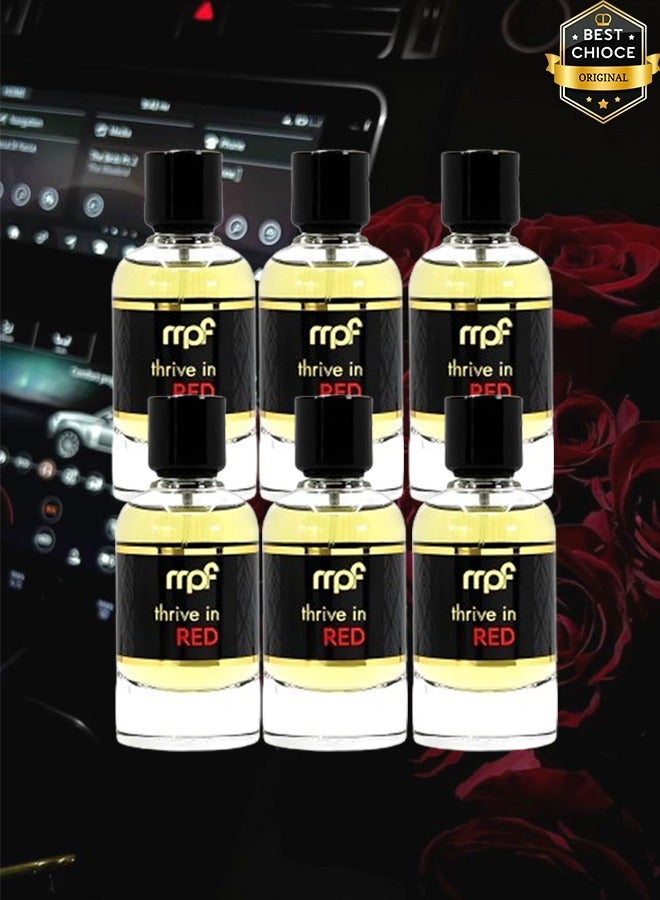 mpf 6 Pieces Thrive In Red Perfume 100ml EDP - Image 1