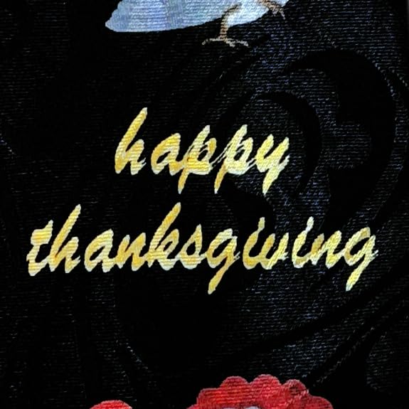 Steven Harris Thanksgiving Ties Turkey Neckties Pilgrim Cornucopia Fall Holiday for Men (Happy Thanksgiving Turkey) - Image 3