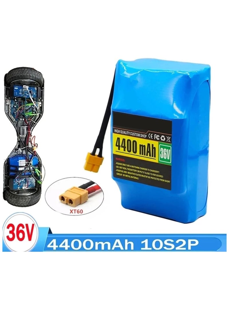 JAJEEK 10S2P 36V Electric Scooter Lithium Battery Pack, 36V 4.4Ah Lithium-ion Battery for Hoverboards, Twist Cars, and Scooters, Premium 18650 Cells, XT60 Plug, Long-Lasting Performance, Compact, and Efficient Power Solution - Image 2