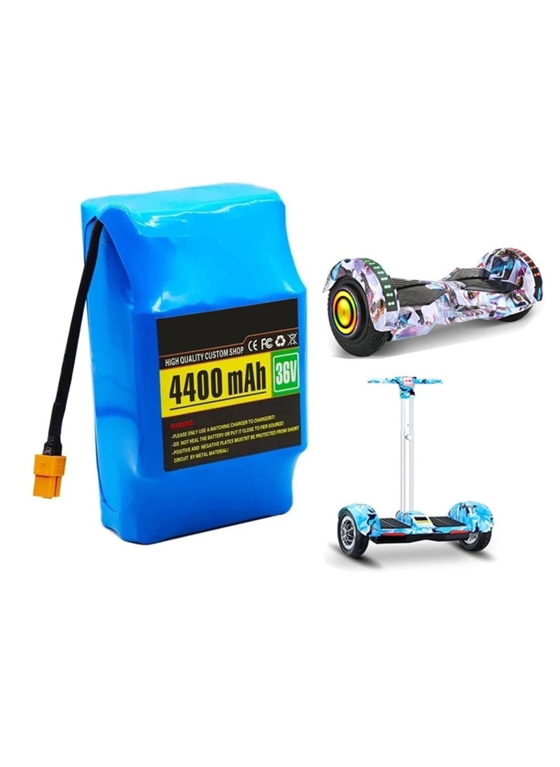 JAJEEK 10S2P 36V Electric Scooter Lithium Battery Pack, 36V 4.4Ah Lithium-ion Battery for Hoverboards, Twist Cars, and Scooters, Premium 18650 Cells, XT60 Plug, Long-Lasting Performance, Compact, and Efficient Power Solution - Image 1