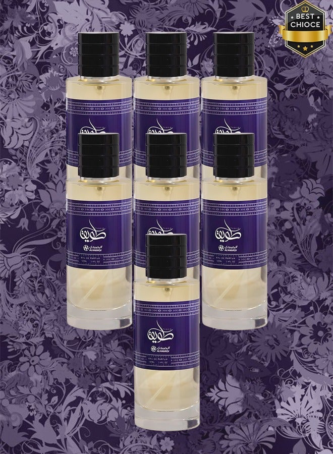 الحميدي 7 قطع عطر طويق 100 مل - Image 1