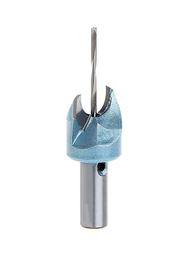NIBEMINENT Sturdy Router Bit Silver/Blue