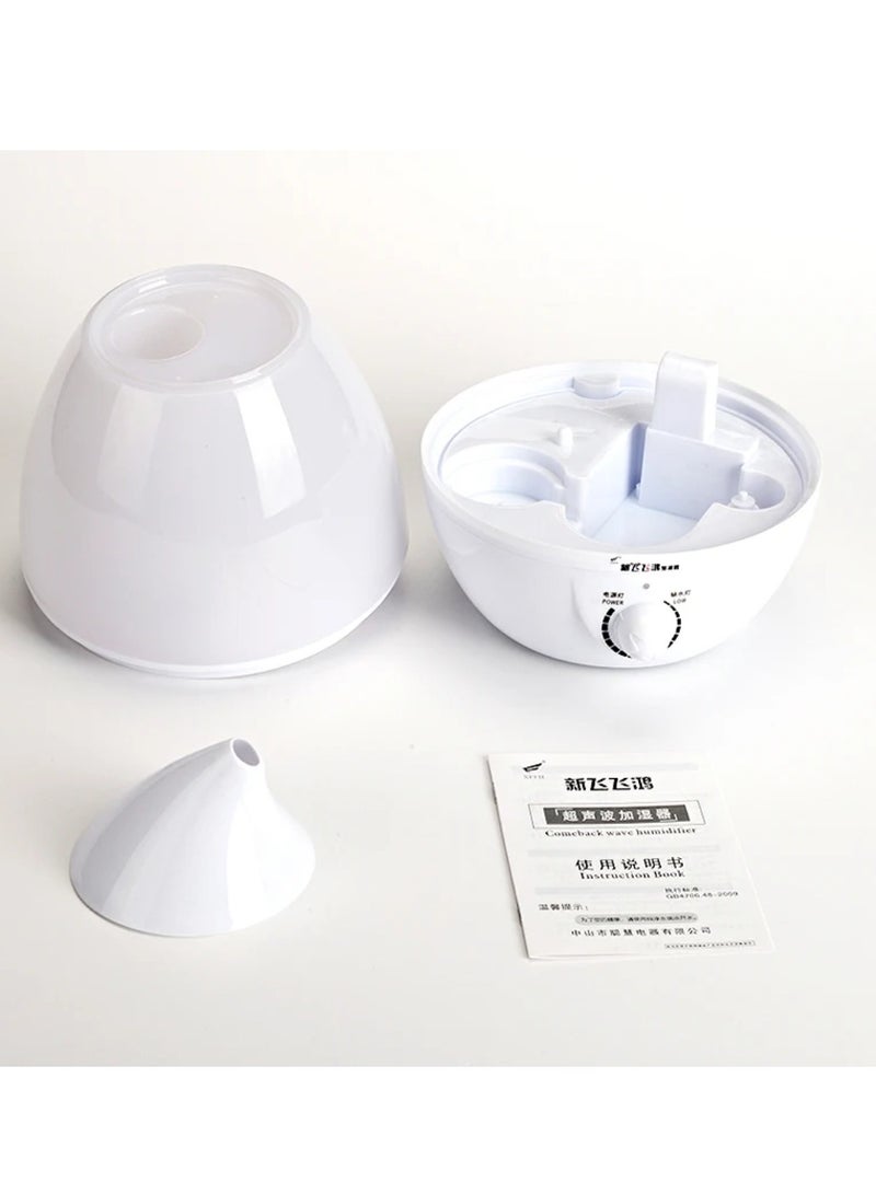 Aromatic diffuser and ultrasonic humidifier with 7 different lights, three-piece compact design, ideal size for bedrooms, offices, reception areas, and living rooms. 2.6 liters. - Image 3