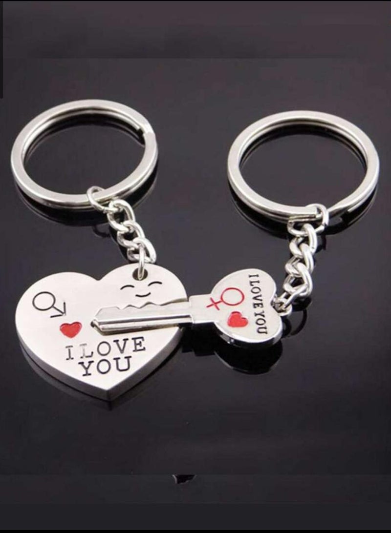 Stainless Steel Engraved Motivational Quotes Keychain, Inspirational Gift for Family and Friends 2Pcs - Image 2