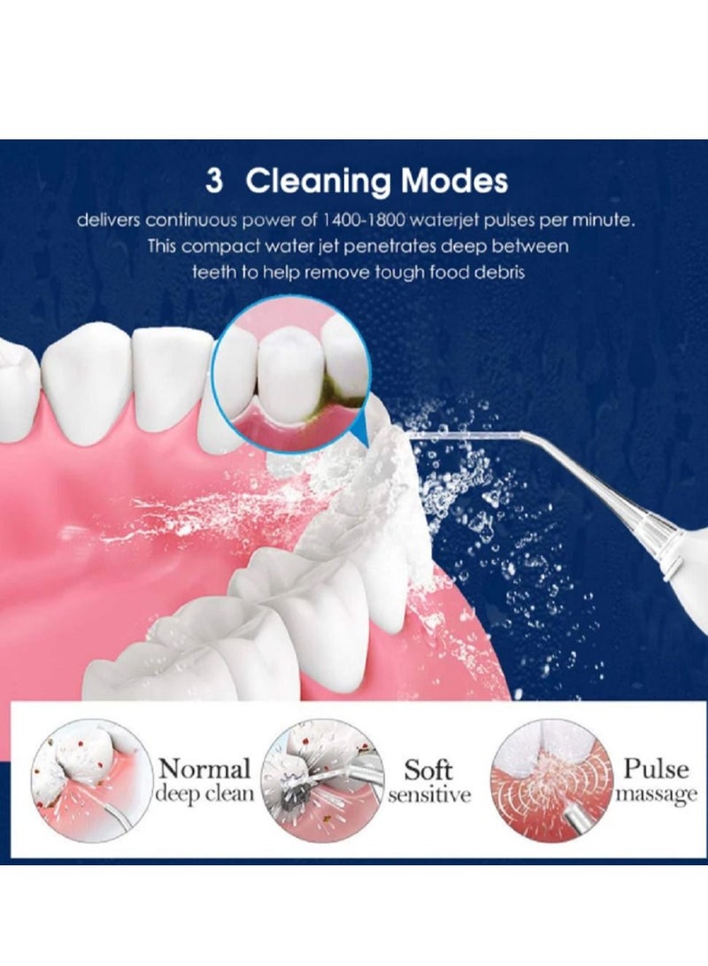 waterpluse Waterpulse V400 Plus Oral Irrigator Water Flosser Electric Oral Irrigator Mouth Cleaning Dental Irrigator Portable Water Floss - Image 4