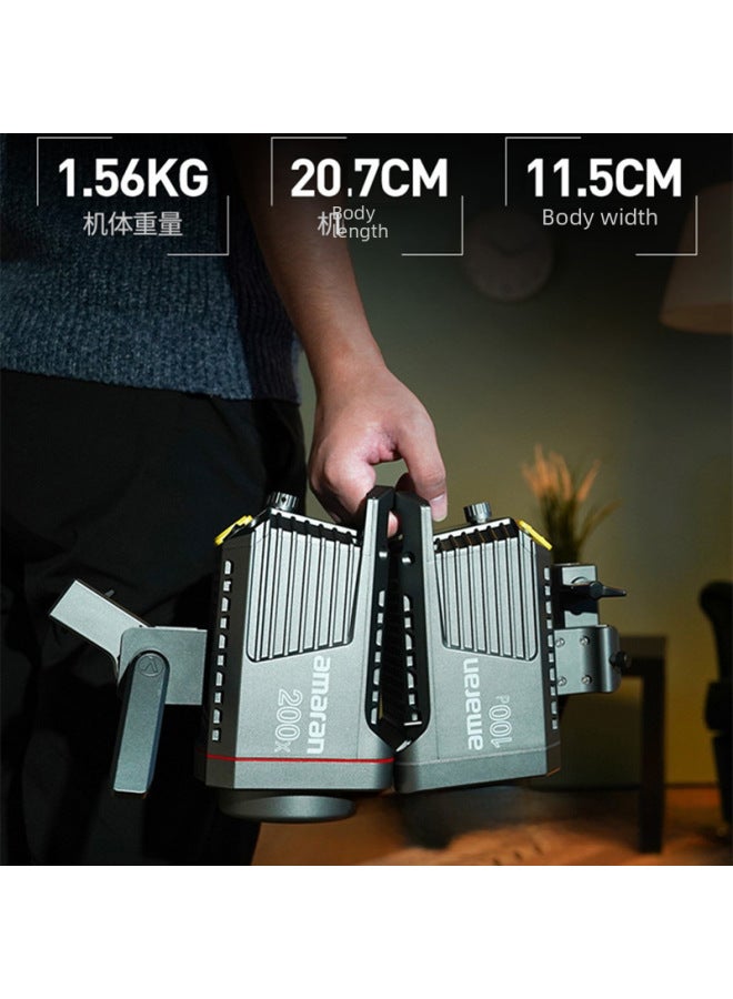 هيرتوس أماران أمونرا 200D 200X إس هايلايت بيوتي 200W إضاءة حية للتصوير الفوتوغرافي - Image 3