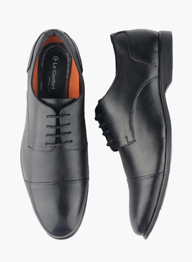 لو كونفورت Men Lace-Up Derby Shoes