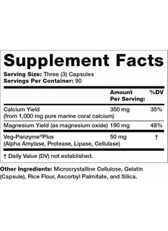 Olympian Labs Coral Calcium | 1g Per Serving | 1000 mg | 270 Capsules Supporting Healthy Bones and Joints  - Image 2