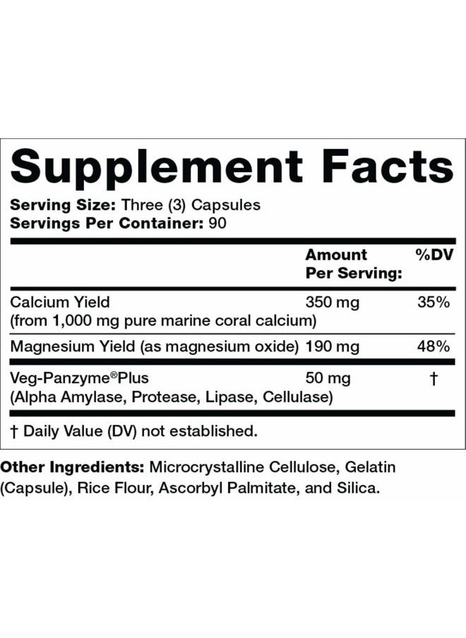 Olympian Labs Coral Calcium | 1g Per Serving | 1000 mg | 270 Capsules Supporting Healthy Bones and Joints  - Image 2