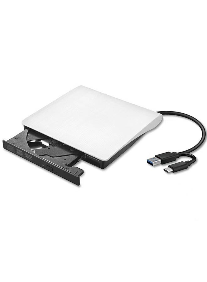 DVDrw USB3.0/type-c3.1 External Burner Notebook Optical Drive Brushed Plastic Material Can Read And Write-Color:Black - Image 3