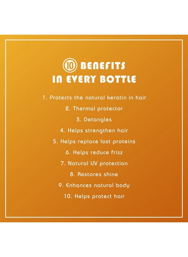 It's a 10 Haircare - بخاخ Miracle Leavein Plus Keratin سعة 10 أونصة سائلة (عبوة من قطعتين) - Image 1