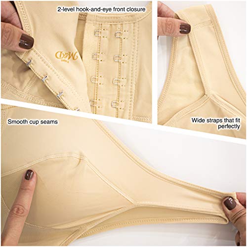 MD M&D 0016 Surgical Breast Augmentation Bra | Faja Colombiana Bra - Image 4