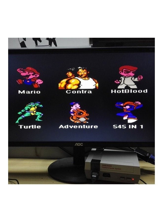 Retro Classic 8-Bit Wired Console Video Game - Image 5