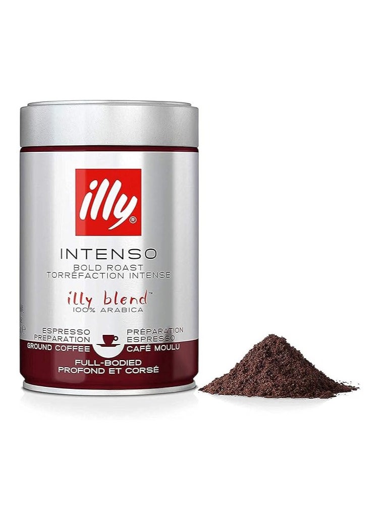 illy - Ground coffee intenso bold roast 250 g - Image 1