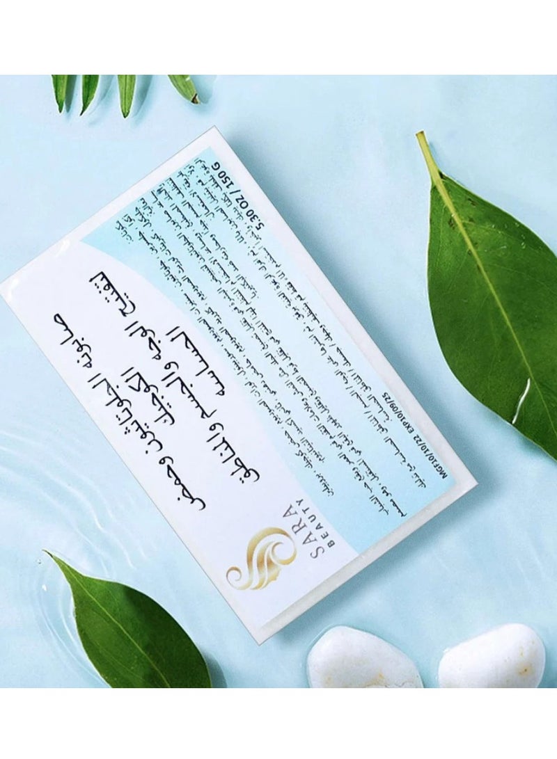 سارا ساره بيوتي صابونه سارا الأصلي لتفتيح الوجه والجسم والمناطق الحساسة 150 جم - Image 2