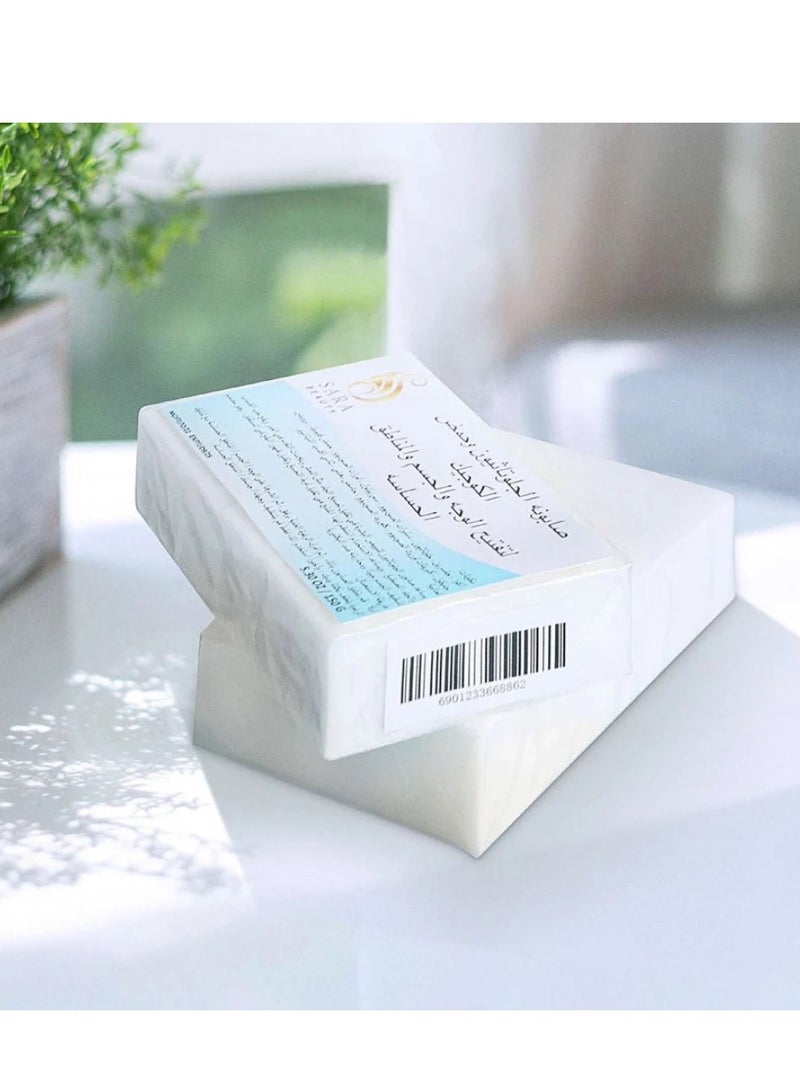 سارا ساره بيوتي صابونه سارا الأصلي لتفتيح الوجه والجسم والمناطق الحساسة 150 جم - Image 3