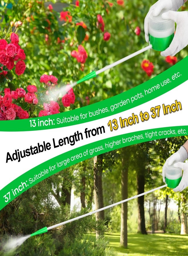 Mysora Adjustable 12'' to 36'' Diatomaceous Earth Powder Duster Kit, Diatomaceous Earth Dust Applicator with Scoop, 14g Funnel & Protective Gloves, Powder Sprayer for Indoor Outdoor Use (Green - Image 5