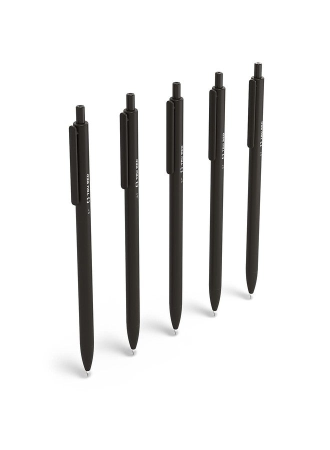 TRU RED Retractable Gel Pens, Medium Point 0.7mm, Black Ink, 15 Pack - Quick‑Dry Pens for Smear‑Free Office Writing - Image 1