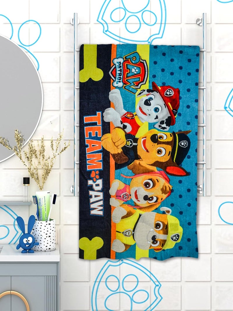 Athom Living Team Paw Kids Bath Towel 350 GSM 60x120 cm Multicolour Standard PAW067729