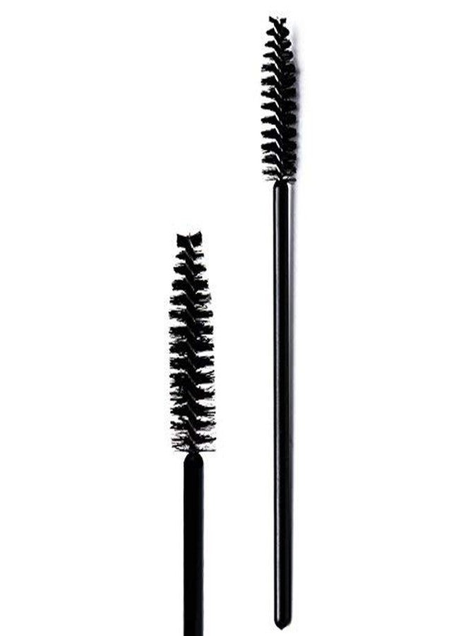 Gugzy Disposable Soft fiber Mascara Eyelash Wands Brush for Eyelash Extension Eyebrow and Makeup Color, Makeup Brush Mascara Wands (3, Black) - Image 5