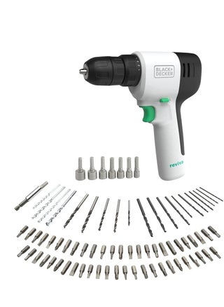 Reviva Cordless Drill Kit 12V with 80 PC Accessories REVDD12A80-GB - pzsku/ZB3F46DF88C2CEFFE18E5Z/45/_/1683893100/ee5a3a5a-c587-4df6-8538-816d5b38cb26