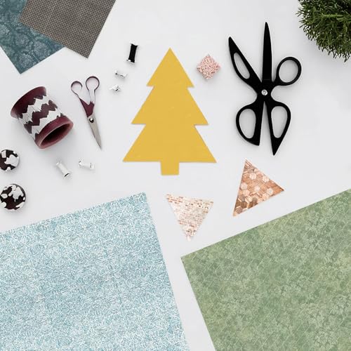 Colabrili 24 Pack Scrapbook Paper 12 × 12 Textured Patterned Paper, Vintage Double-Sided Decorative Craft Papers Scrapbooking Supplies for DIY Card Making Photo Album Journal Decor (Fabric Texture) - Image 5