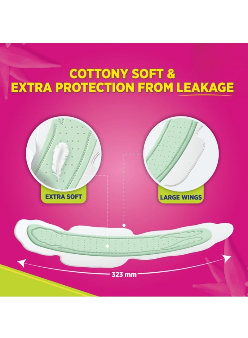 صوفي فوط صحية سوفي المضادة للبكتيريا طويلة جداً، عبوة من 44 فوط - Image 4