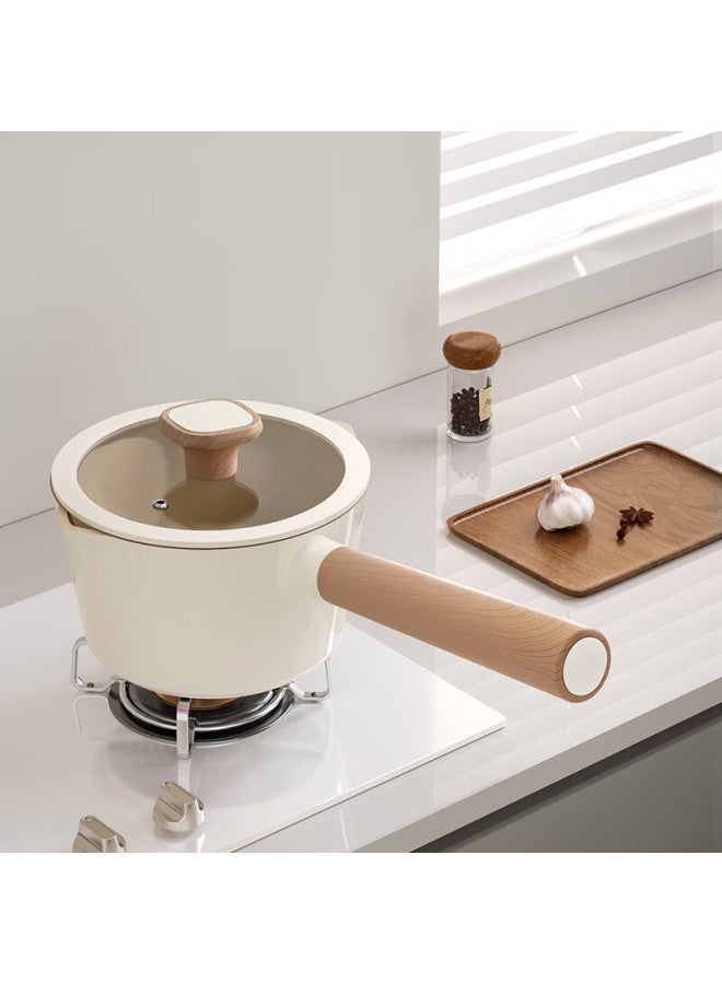 Amercook Titanium Ceramic Milk Pot Non-stick Coating Household Baby Food Pot Induction Cooker Gas Stove - Image 4