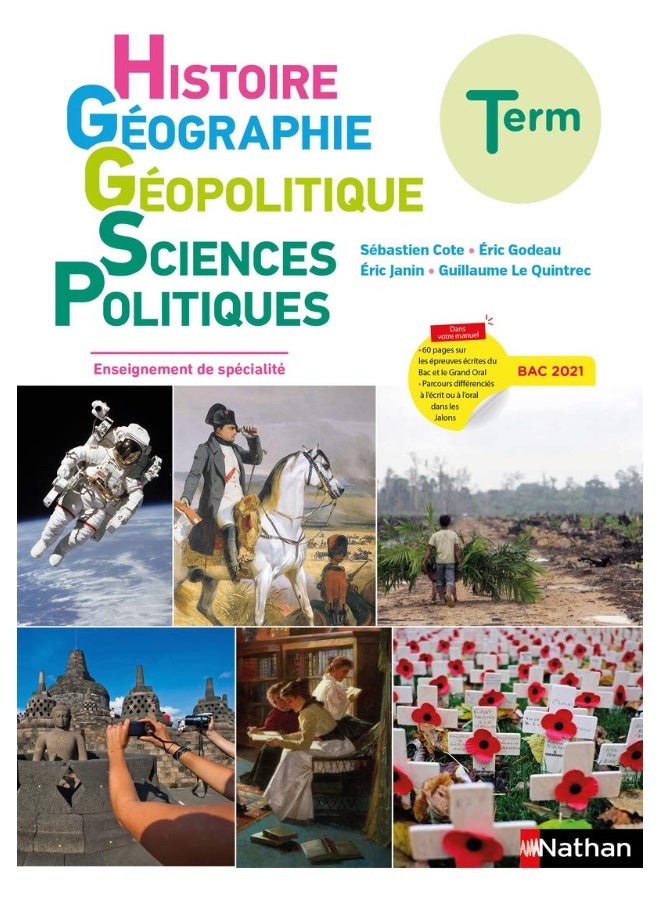 Histoire Géographie Géopolitique Sciences Politiques Term - Manuel 2020