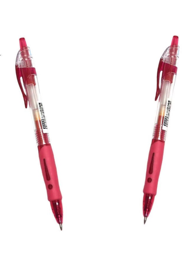 Tango (Tango) 0.5Mm Bullet Tip Neutral Pen For Office, Students, Exams, Smooth Writing, Uniform Ink Flow, Red, Pack Of 12 - Image 2