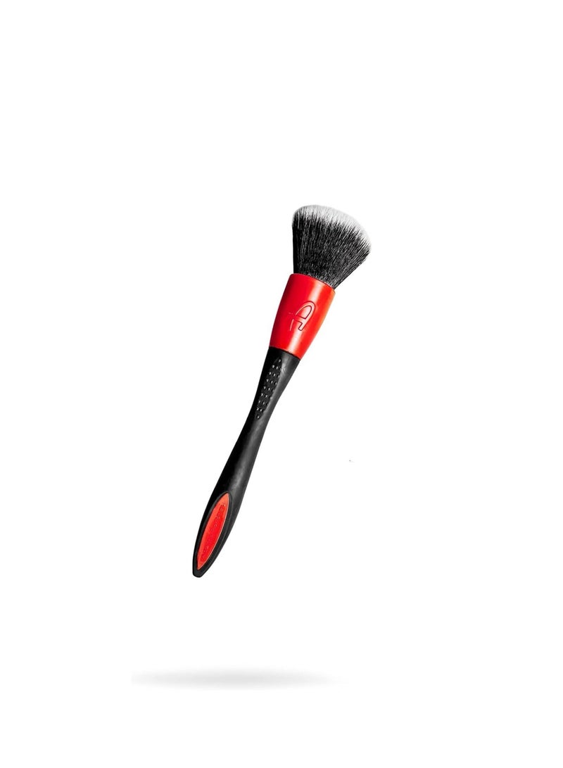 Adam's Polishes Adam's Interior Detailing Brush (Large) - Super Soft Synthetic Bristles Gently Removes Dust and Dirt | Compact Design Easily Stores in Your Glove Box, Middle Console, or Side Panel.  - Image 1