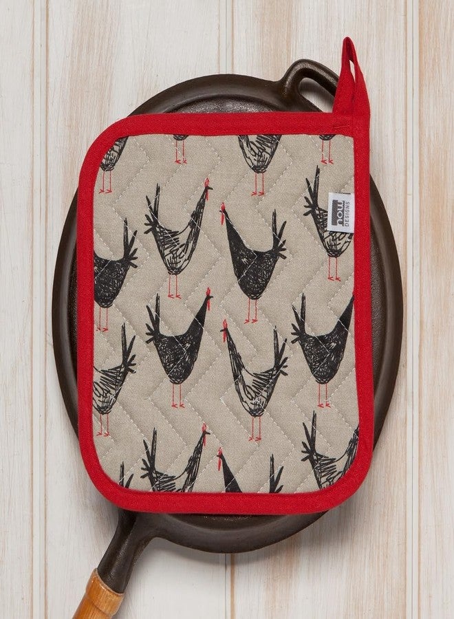 Now Designs Chicken Scratch Pot Holder - Image 5
