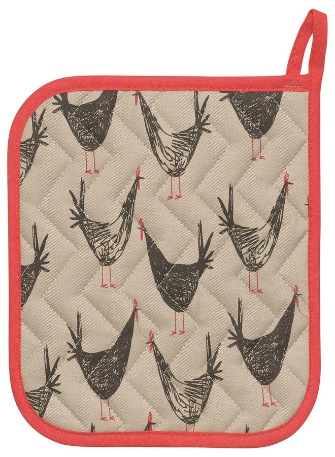 Now Designs Chicken Scratch Pot Holder - Image 1