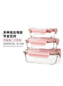 Generic High quality rectangular pyrex casserole set  - Image 3