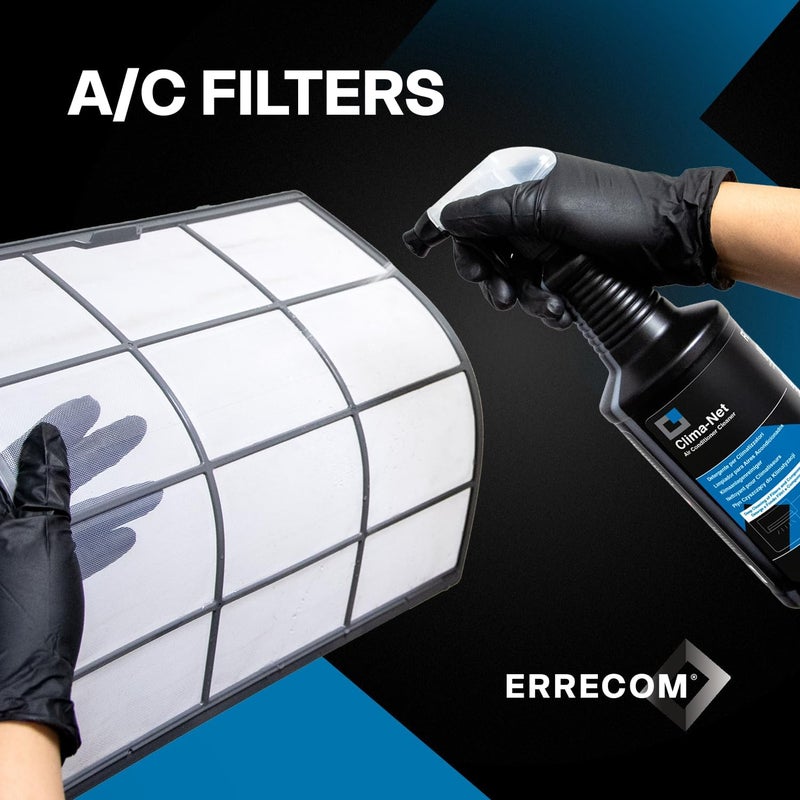 ERRECOM Clima-Net, Air Conditioner Cleaner for A/C Filters, Coils and Outdoor Units, 1 L - Image 3