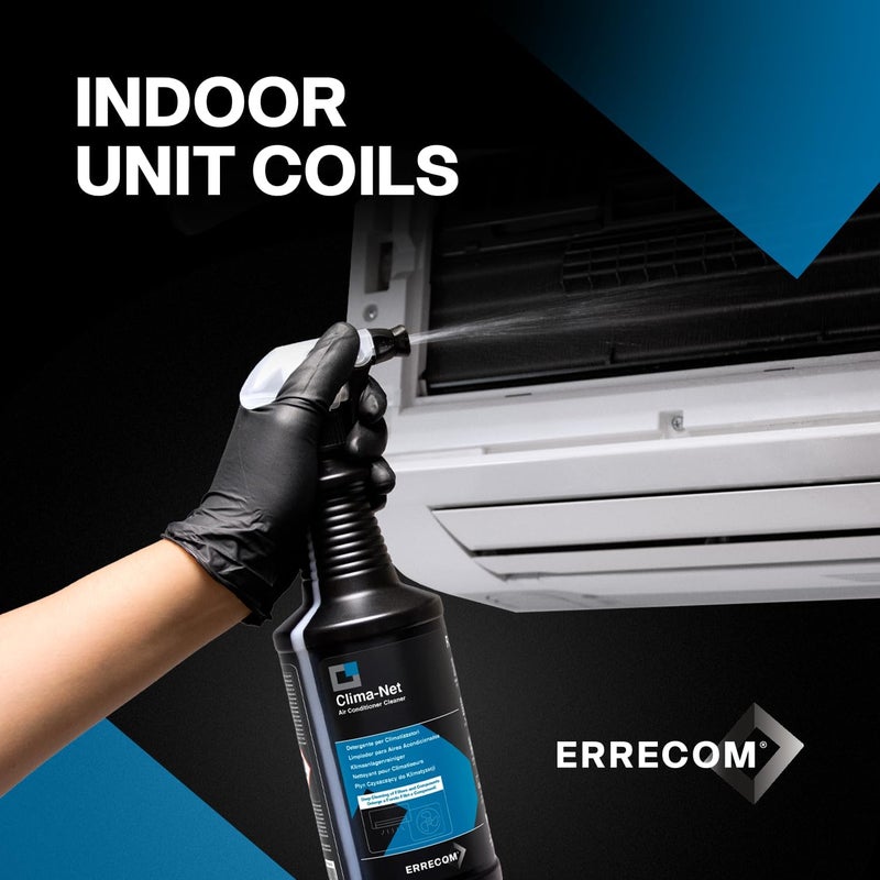 ERRECOM Clima-Net, Air Conditioner Cleaner for A/C Filters, Coils and Outdoor Units, 1 L - Image 2