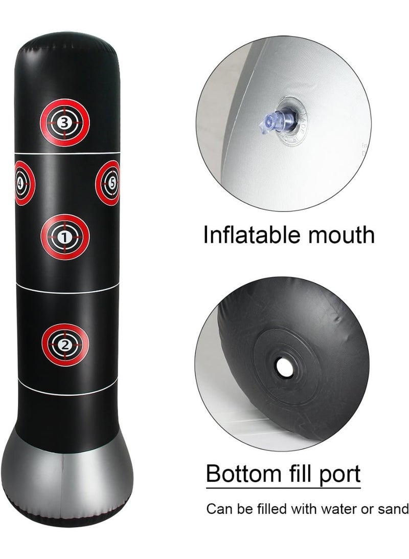Toy Box Pure Boxing MMA Target Bag – Inflatable Freestanding Punching Bag - Image 4