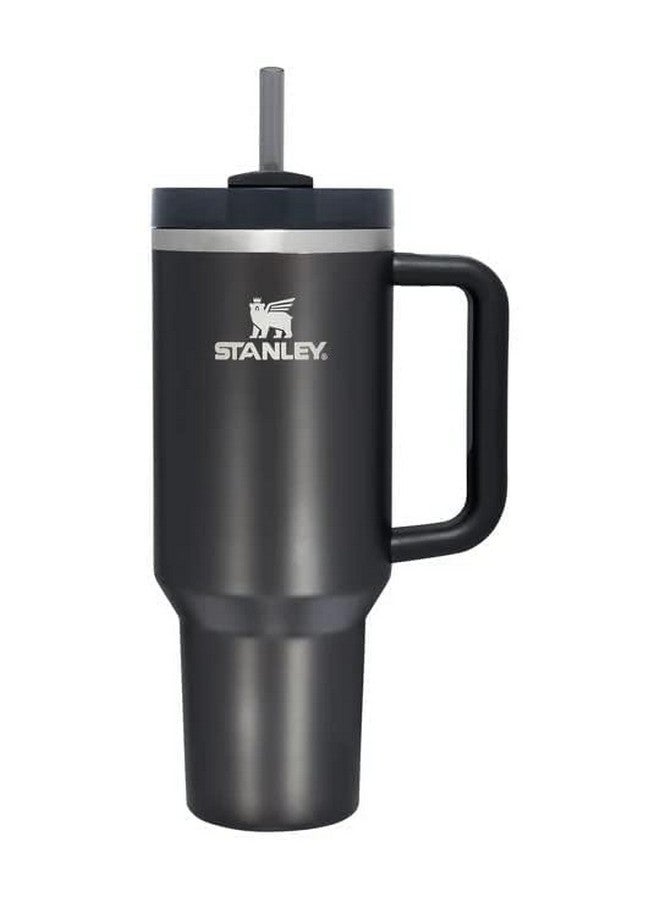 Stanley 40oz Adventure Quencher Reusable Insulated Stainless Steel Tumbler (Black Glow) - Image 2