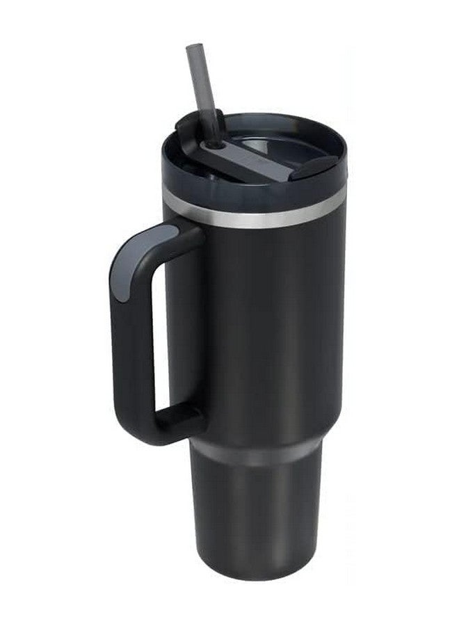 Stanley 40oz Adventure Quencher Reusable Insulated Stainless Steel Tumbler (Black Glow) - Image 3