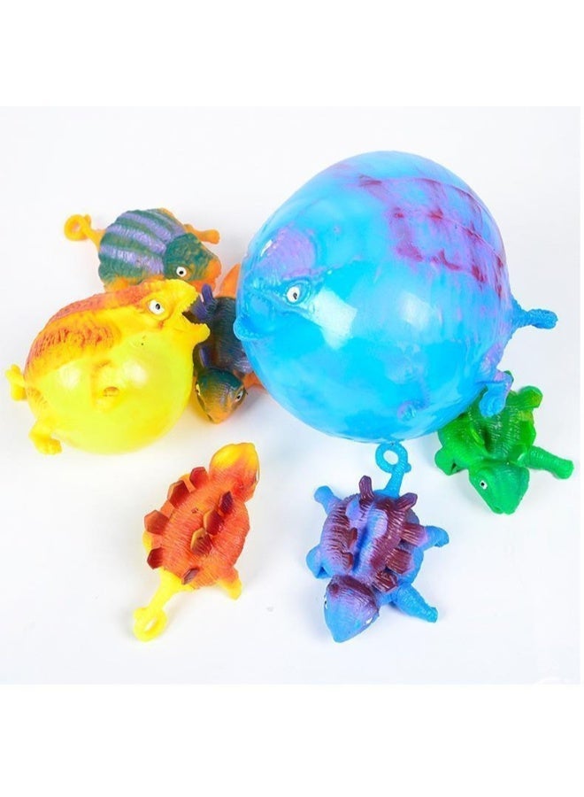 Funny and Whimsical Prank Inflatable Dinosaur Balloon, Bouncy Ball, Stress Relief Ball, Prank and Stress-Relief Toy - Image 4