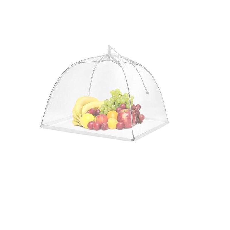 Aqify PopUp Food Mesh Tents Umbrella Covers Reusable and Collapsible 17 x 17inches Outside Picnic Camping Parties BBQs Reusable and Collapsible Mesh Food Covers Tent 2  - Image 1