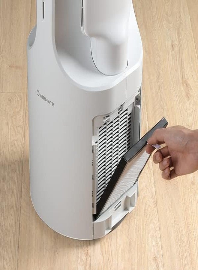 AIRMATE Only Suitable for Airmate AIR4-F-1 45" Bladeless Tower Fan, 2Pcs HEPA Filter & HEPA Filter Air Purifier 2in1 - Image 2