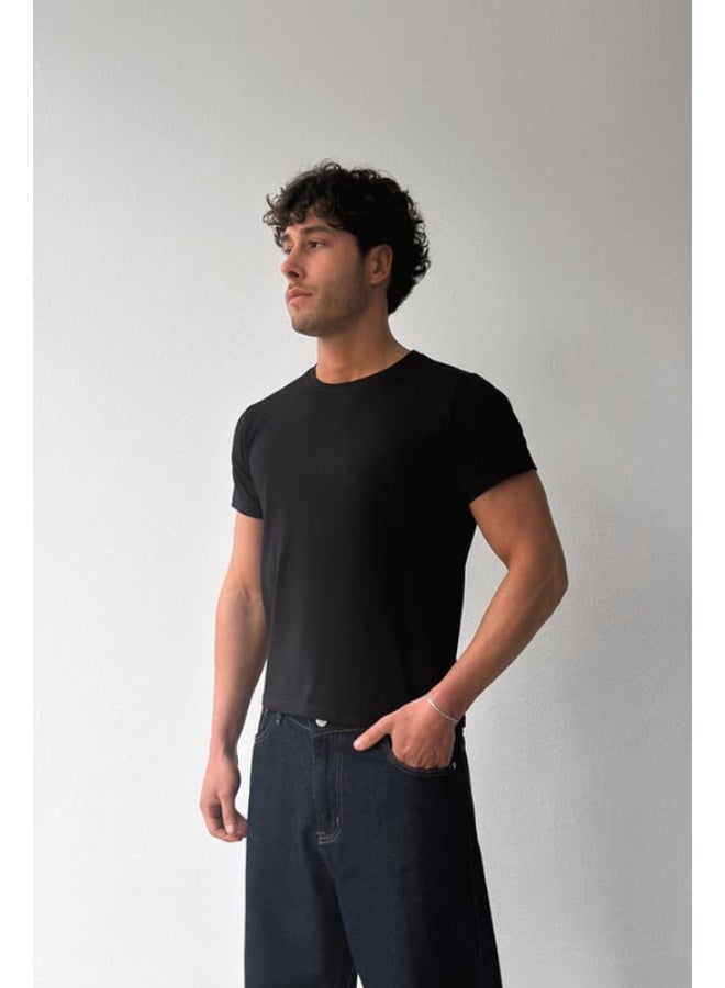 Comfo Black Perfect Fit Tee - Image 1