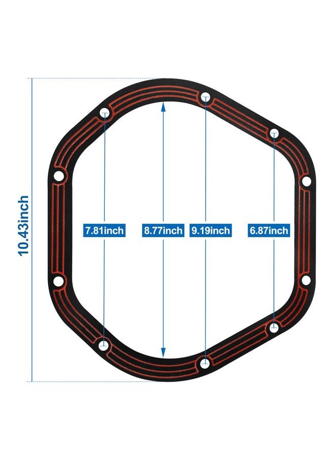 FLYINGAMZ Differential Cover Gasket LLR-D044 Fit For Dana 44. - Image 2