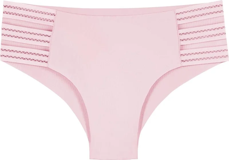 Sensu Women Laser Cut Seamless Bato Panties 3 Piece Package Set - Kts3104