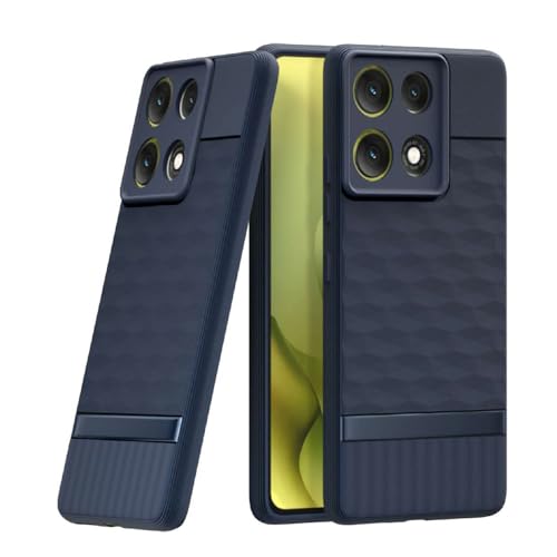 Casotec Shockproof Case for Motorola Moto G86 5G / G86 Power 5G | Full Camera Protection | TPU Flexible Back Cover for Motorola Moto G86 5G / G86 Power 5G (Steel Blue) - Image 1
