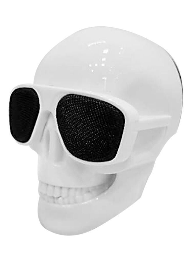 NIBEMINENT Plastic Skeleton Wireless Speaker white  - Image 2