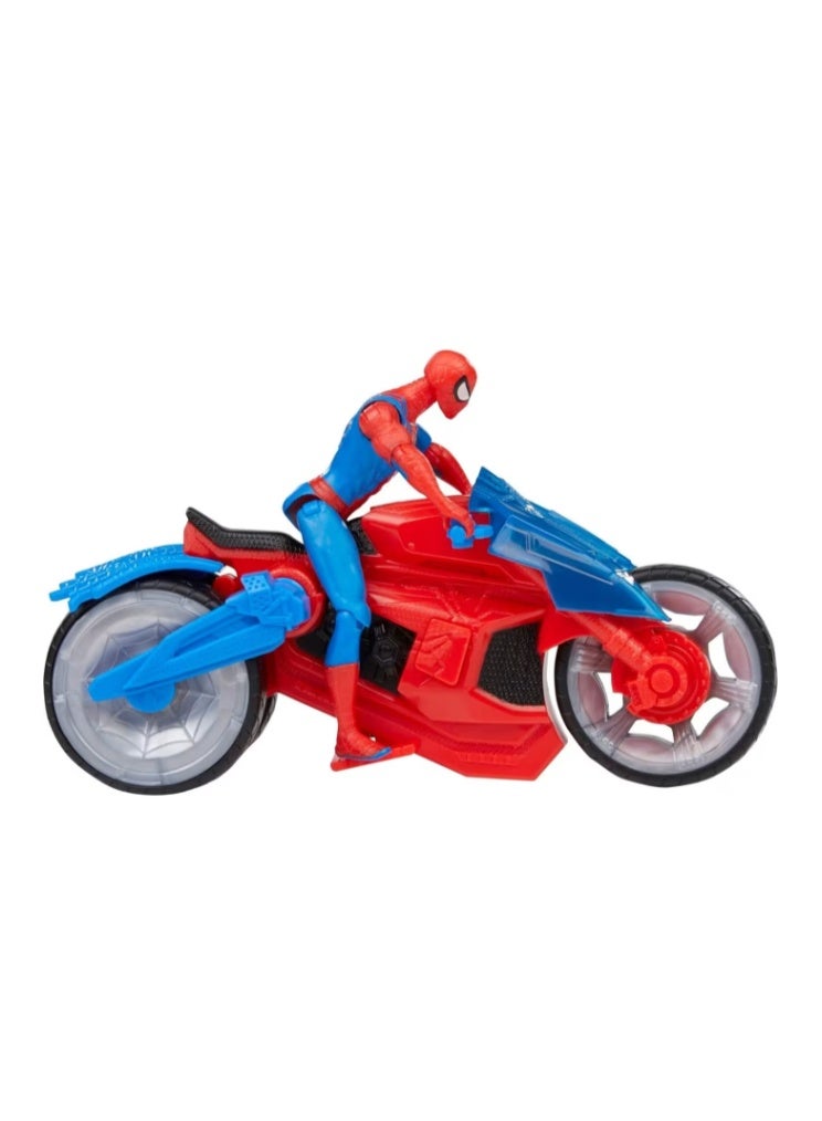 Hasbro Marvel مجموعة لعبة هاسبرو سبايدرمان سبايدرمان ويب بلاست سايكل - Image 3