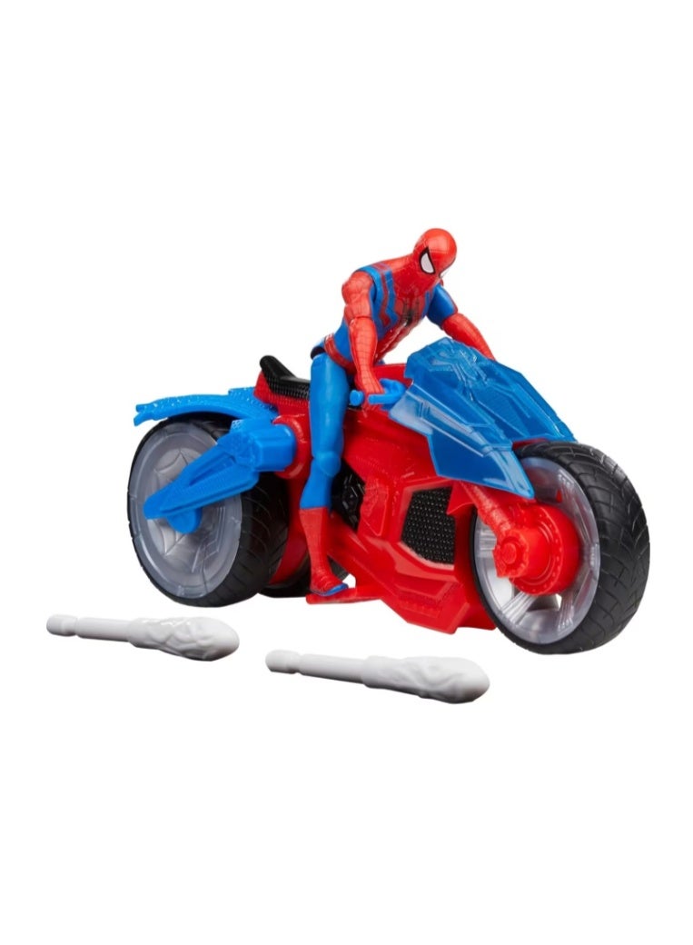 Hasbro Marvel مجموعة لعبة هاسبرو سبايدرمان سبايدرمان ويب بلاست سايكل - Image 4